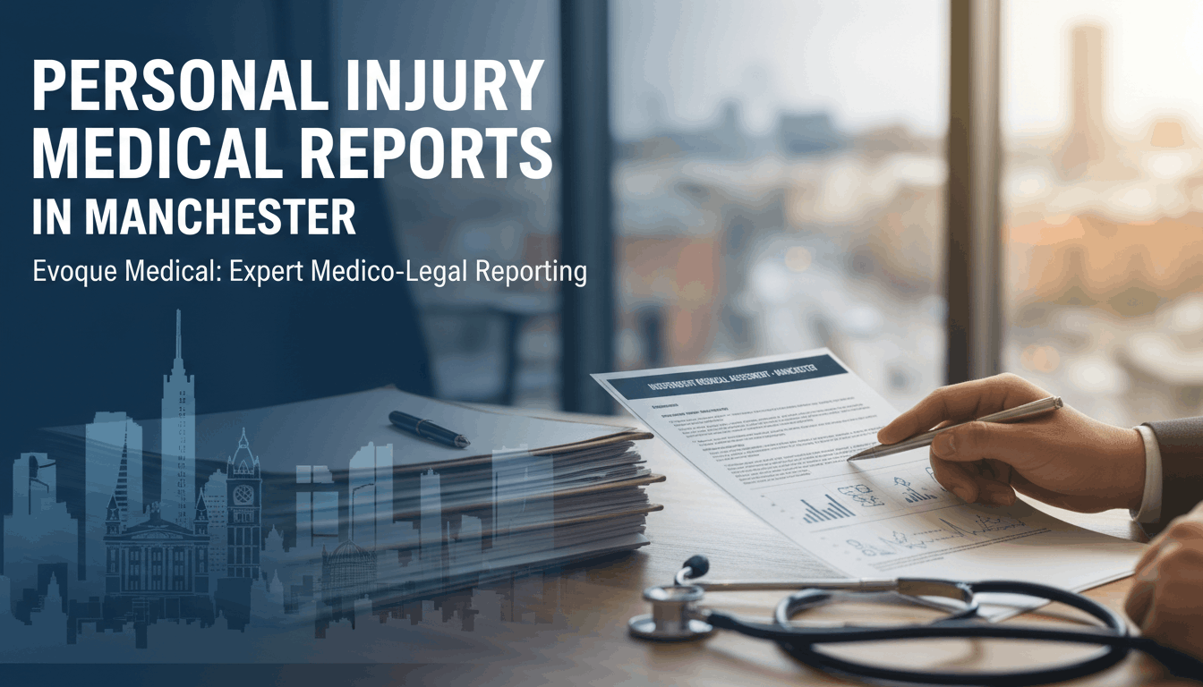 Personal Injury Medical Reports in Manchester